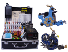 YLT-106 Tattoo kit complete tattoo tool equipment 2machines kit tattoo complete machine 2024 - buy cheap