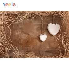 Yeele-fondos de fotografía personalizados para estudio fotográfico, telón de fondo con diseño de corazón, paja de trigo, amor, Simple y cálido 2024 - compra barato