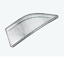 Parachoques delantero de estilo de coche, plafón Reflector antiniebla, pegatina para VW Passat B7 2012 2013 2 uds. Por juego 2024 - compra barato