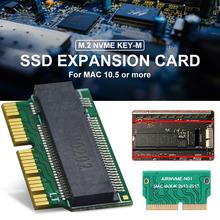 NVMe PCIe M.2 M Key SSD Adapter Card PCB Green For 10.5 Macbook Air / Pro 2013 2014 2015 2017 M.2 NVME KEY-M SSD Expansion Card 2024 - buy cheap