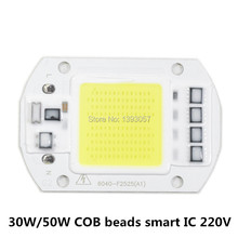 LED COB Bulb Lamp 30W 50W LED 220V Input IP65 Smart IC Fit For DIY LED Flood Light Cold White Warm White 2024 - buy cheap
