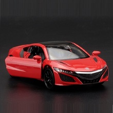High Simulation Exquisite Diecasts & Toy Vehicles: RMZ city Car Styling Honda Acura NSX Supercar 1:36 Alloy Model Pull Back Cars 2024 - buy cheap