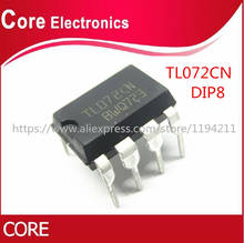 100PCS TL072CP DIP8 TL072 DIP TL072CN New And Oiginal IC 2024 - buy cheap