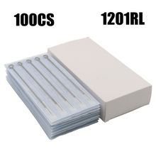 100PCS Professional Tattoo Needles Disposable Sterile Standard Round Liner Tattoo Needles 1201RL For Tattoo Supply Free shipping 2024 - buy cheap