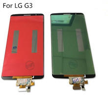 Pantalla LCD probada por 100% para LG G3 Digitalizador de pantalla táctil, montaje de pantalla LCD con Panel táctil para LG G3 D855 D850 D851 D858 2024 - compra barato