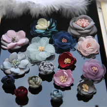 Patches de flores para roupas, acessórios para costura de cabeça bordados decorativos 2024 - compre barato