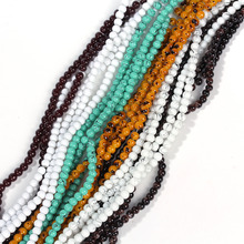 DoreenBeads 6Strands(about 6x210PCs) Mixed Round Glass Loose Beads 4mm(1/8") 80cm long (B18250), yiwu 2024 - buy cheap
