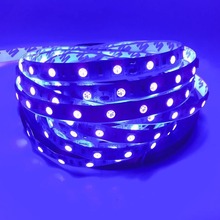 UV Led Strip light 5050 SMD 60leds/m 395-405nm Ultraviolet Ray LED Diode Ribbon Purple Flexible Tape lamp for DJ Fluorescence 2024 - buy cheap