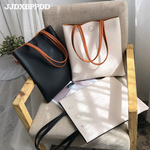 JJDXBPPDD Vintage Fashion Small Women Leather Casual Tote Bag Handbag Shoulder Bag Messenger PU Bags 2024 - buy cheap