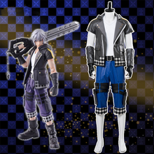 Anime Kingdom Hearts III 3 Riku Uniform Outfit Combat Suit Outfit Adult Men Cosplay Costume Halloween Free Shipping 2019 New. 2024 - buy cheap