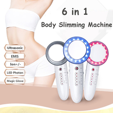 6 in 1 EMS Body Slimming Ultrasound Cavitation Infrared Massager Fat Burner Galvanic Infrared Ultrasonic Therapy Dropshipping 2024 - buy cheap