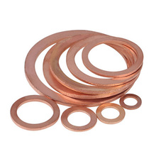 M4 Copper gasket Marine Table use seal washer thick level Pad OD 10mm-14mm thickness 0.2mm-2.5mm 2024 - buy cheap