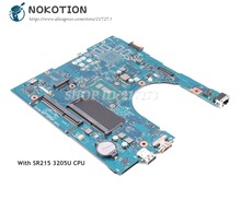 Nokotion para dell inspiron 5458 5558 5758 computador portátil placa-mãe sr215 3205u cpu CN-0NRNP9 0nrnp9 aal10 LA-B843P placa principal 2024 - compre barato