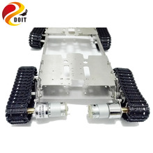 Tank Chassis Crawler 4WD smart Tank Car Chassis for DIY Toy Mobile Platform Mounting Interface for Servo Robot Arm 2024 - buy cheap