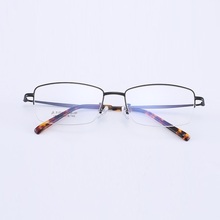 Width-142 Busines Men's Glasses Eyewear B Titanium Ultra Light Eyeglasses Frame Half Rim Men Prescription Myopia Glasses Frame 2024 - buy cheap