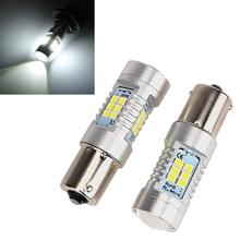 2 AMPOULE 1156 P21W LED Canbus BA15S PY21W BAU15S Bulb 12V 3030 21SMD T20 7440 w21w LED Reverse Turn Signal Light No Hyperflash 2024 - buy cheap