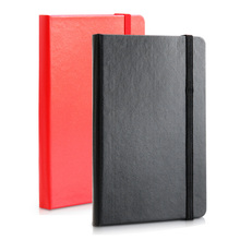 with Strap Small Notebook Black Red Notebook Papelaria Planner Agenda School Supplies Diary Travelers Notebook Composition Book 2024 - buy cheap