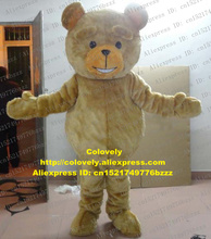 Urso marrom urso de pelúcia mascote fantasia adulto figura de desenho animado divertido grupo foto educação pré-escolar zz7477 2024 - compre barato