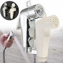 2 pieces Portable Toilet Bidet Faucets Handheld Shower Spray Shattaf Head For Wash Bathroom Toilet Car Rinse Pet Shower Sprayer 2024 - buy cheap