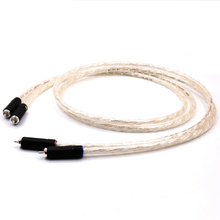 Cable de audio Hifi Liton plateado, anillo de filtro doble, Cable de señal de audio para fiebre, enchufe RCA plateado 2024 - compra barato