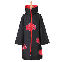 New kids Akatsuki Cloak Anime Naruto Uchiha Itachi Sasuke Cape robe child Cosplay Halloween Christmas Party Costume 2024 - buy cheap