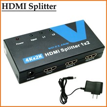 VOXLINK 1080P 1X2 HDMI Splitter 4K*2K 1 in 2 out HDMI Switcher Splitter Converter Box For HDTV PS Xbox360 2024 - buy cheap