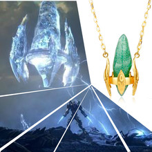 Hanchang acessórios joias on-line colar de cristal pingentes colares para fãs 2024 - compre barato