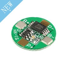 3,7 V 1S 2.5A 18650 li-ion BMS PCM, Placa de protección de batería PCB con protección de sobrecarga y sobredescarga 2024 - compra barato