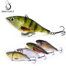 VIB Fishing Lure artificial Hard Bait 7.5cm Minnow Sinking Crankabit Diving lure Vibration sea fishing lure trout pike Bass Bait 2024 - buy cheap