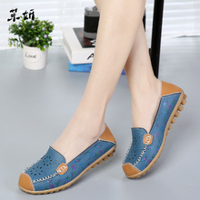 Fashion Women Flats Spring Autumn Shoes Women Soft Comfortable Female Flat Casual Colorful Shoes Flowers 2024 - buy cheap