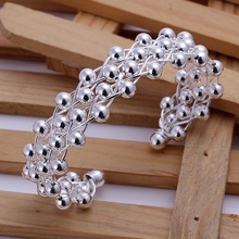 Silver color exquisite luxury gorgeous fashion grapes bracelet  temperament charm Silver jewelry birthday gift B022 2024 - buy cheap