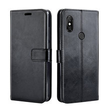 Funda de cuero de lujo para Xiaomi Redmi Note 6 Pro Note 6 Pro, carcasa trasera con tapa para Xiaomi Redmi Note 5 Pro Note 5 pro 2024 - compra barato