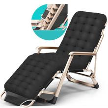 Outdoor or indoor adjustable nap recliner chair folding deck chair Beach chair with Steel Pipe frame Moisture absorption 2024 - buy cheap