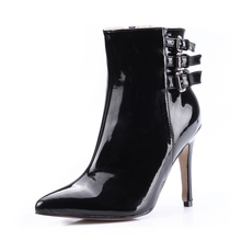 CHMILE CHAU Fashion Ankle Boot Women Buckle Pointed Toe Stiletto High Heel Stivali Caviglia Botas Mujer Talon haut 70887BT-b2 2024 - buy cheap