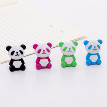 36pc/lot New panda model  animal rubber eraser/ stationery for children students/nice gift eraser/wholesale 2024 - buy cheap