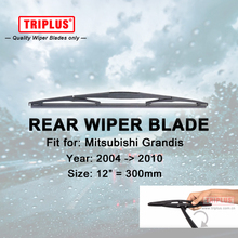 Rear Wiper Blade for Mitsubishi Grandis (2004-2010) 1pc 12" 300mm,Car Rear Windscreen Wipers,for Back Window Windshield Blades 2024 - buy cheap