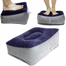 Hnos ПВХ надувная подушка для путешествий для самолета, автомобиля, для ног, для облегчения боли, подушка, держатель для походов, Подушка для сна 2024 - купить недорого