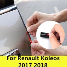 Для Renault Koleos 2017 2018 Водонепроницаемый автомобильный боковой двери с защитным амортизатором полосы-наклейки декоративные анти-столкновения ... 2024 - купить недорого