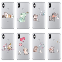 Funda trasera de elefante para Xiaomi Redmi Note 4, 4X, 5, 5A, 6 Pro, funda de silicona para Pocophone F1, Redmi S2, 4A, 5A, 6A, 5 Plus 2024 - compra barato