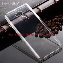 Прозрачный силиконовый Ультратонкий чехол Snow Welkin для телефона Xiaomi Redmi 3 3S 3X 4A 4 PRO 4X Y1 Lite Note 5A 5 Plus 2024 - купить недорого