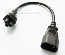 NCHTEK IEC 320 C14 Male to C5 Female Adapter Cable C14 Male to C5 Micky,PDU PSU Power Converter Cord/Free DHL Shipping/50PCS 2024 - buy cheap