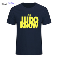 Summer Hot Sale T Shirt Men Judo Know Tee Shirt For Man Geek Tee 100% Cotton Tees Pure Cotton Free Shipping T-shirt Plus Size 2024 - buy cheap