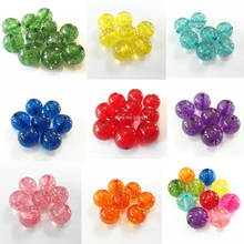 Wholesale 12mm 480pcs/bag , 20mm 100pcs/bag Glitter Silk Beads for DIY Christmas Chunky Kids Necklace Jewelry Making 2024 - buy cheap
