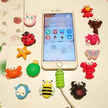 New Insect Series Cable Protector for iphone 8 7 6 5 USB Data Line Protection Doll Animal Bite Accessory Cable Organizer 2024 - buy cheap