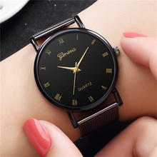 Relógios femininos de marca luxuosa, pulseira de aço inoxidável, para moças, casual, quartzo, saat 2024 - compre barato