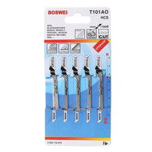 5 pces t101ao hcs t-shank jigsaw lâminas curva ferramenta de corte kits para plástico de madeira 2024 - compre barato