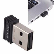 Mini adaptador inalámbrico de WiFi USB, 150Mbps, 150M, tarjeta LAN 802.11n de red/g/b C1, 1 ud. 2024 - compra barato