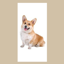 White Pembroke Welsh Corgi Dog Beach Shower Towel Cute Corgi Dogs Puppy Swimming Train Towels Lightweight Sports Towel 140X70cm 2024 - buy cheap