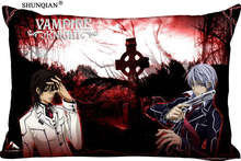 Custom Zippered Rectangle Vampire Knight Pillow Case (Two sides) High Quality Home Textile Pillow cover 2024 - buy cheap