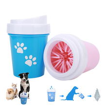 Bolux-taza de limpieza de pies para perros y gatos domésticos, cepillo de lavado de plástico suave, accesorios para mascotas 2024 - compra barato